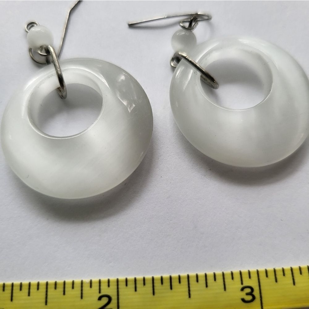 GLASS EARRINGS NEW - Picture 5 of 5